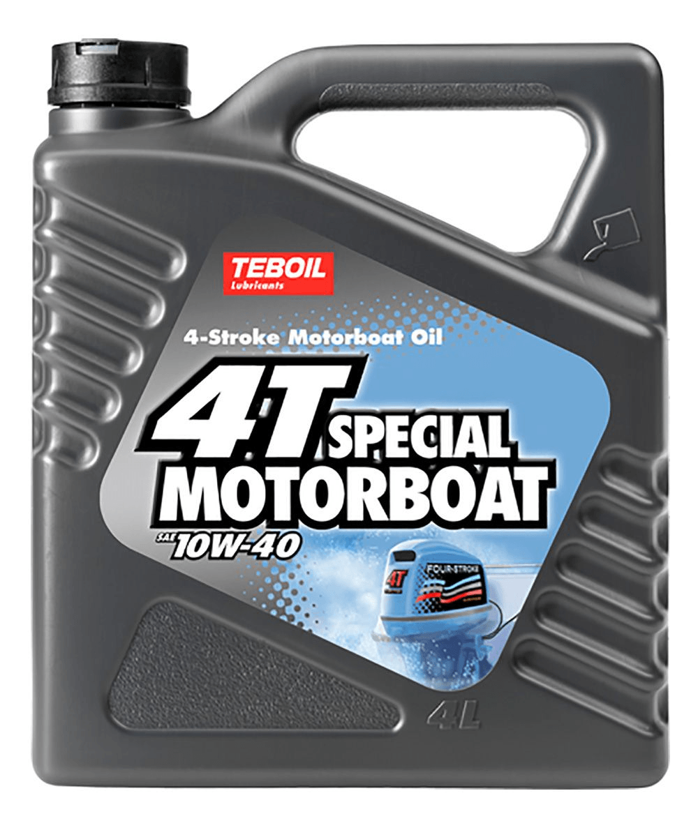 Масло моторное TEBOIL 4T SPECIAL MOTORBOAT 10W-40 полусинтетическое 4 л